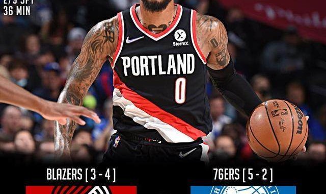 星空体育APP-状态持续低迷 利拉德回应76人球迷：我心属波特兰